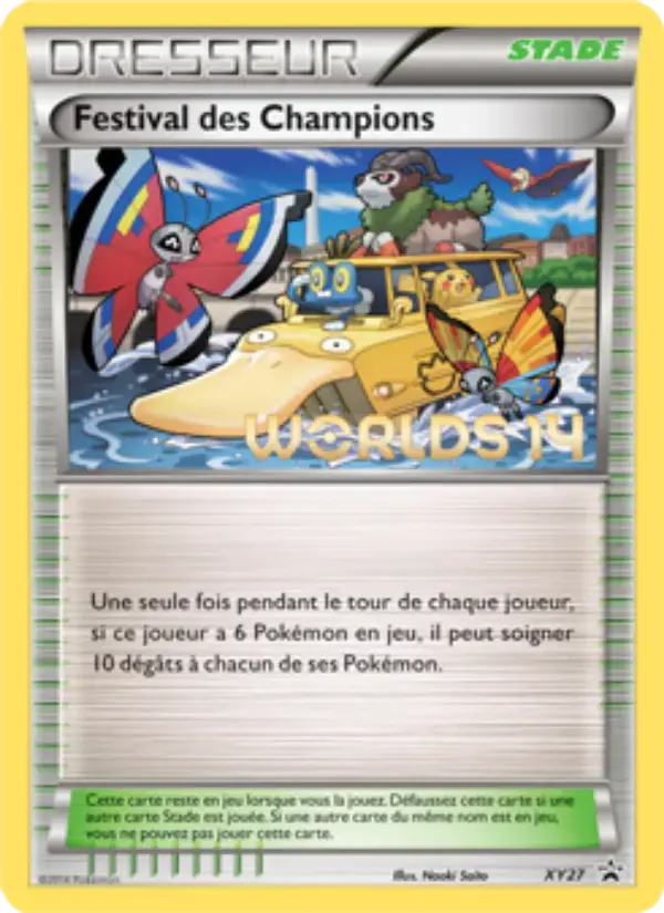 Carte Pokémon Festival des Champions #XY27 — Promos X&Y