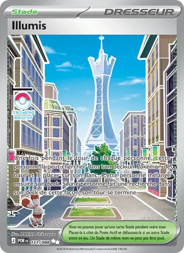 Carte Pokémon Illumis #111 — Équilibre Parfait