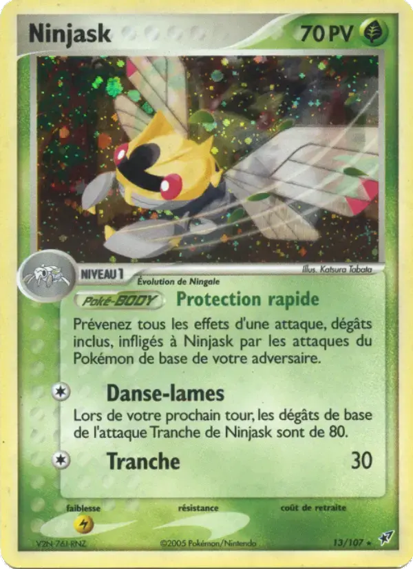 Carte Pokémon Ninjask #13 — Deoxys