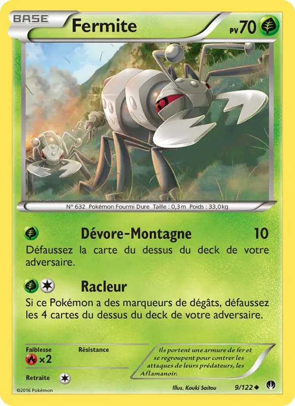 Carte Pokémon Fermite #9 — Rupture Turbo