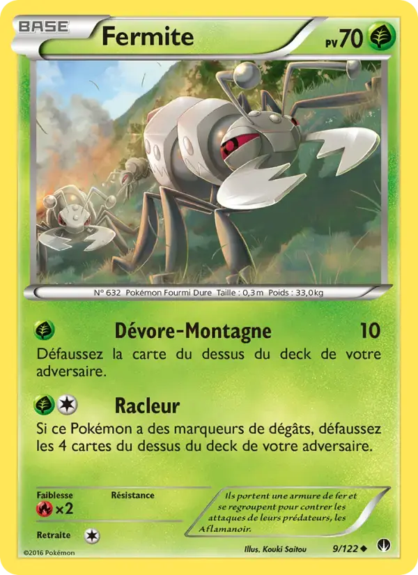 Carte Pokémon Fermite #9 — Rupture Turbo