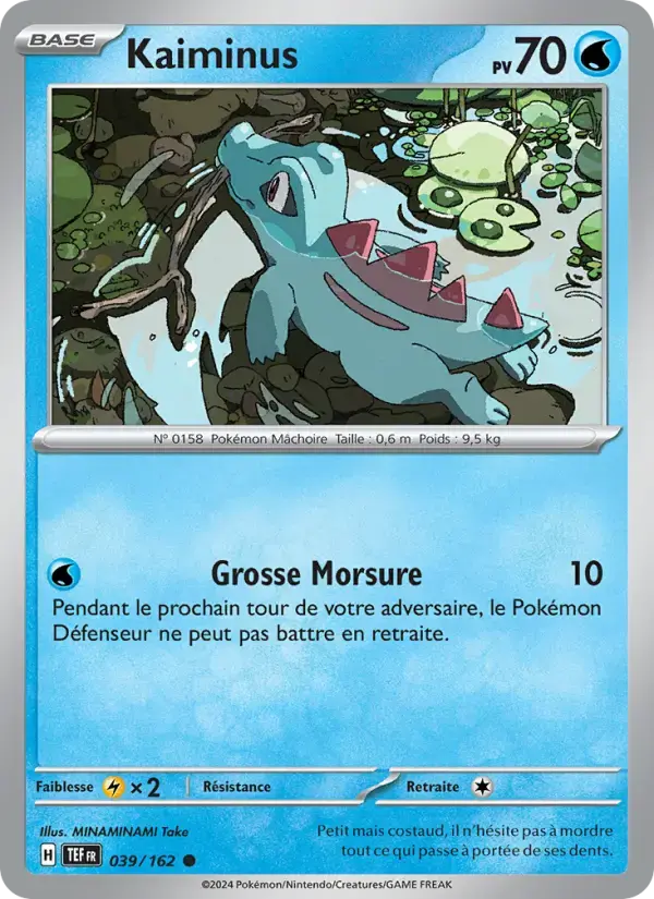 Carte Pokémon Kaiminus #039 — Forces Temporelles