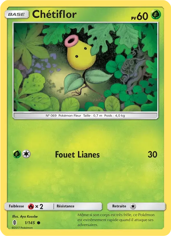 Carte Pokémon Chétiflor #1 — Gardiens Ascendants