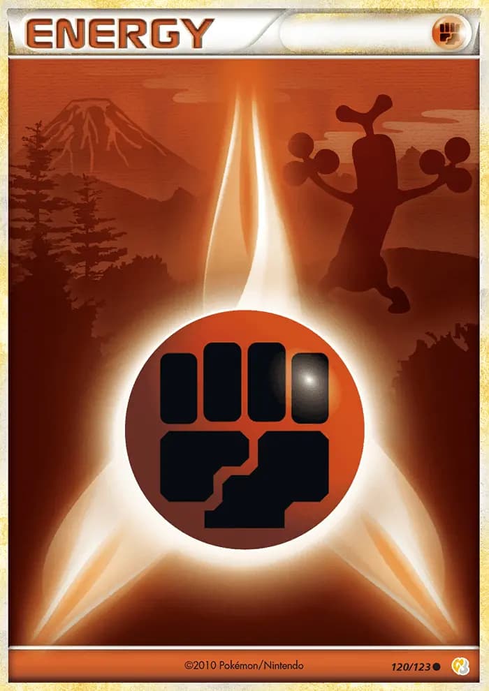 Fighting Energy #120 — HeartGold SoulSilver