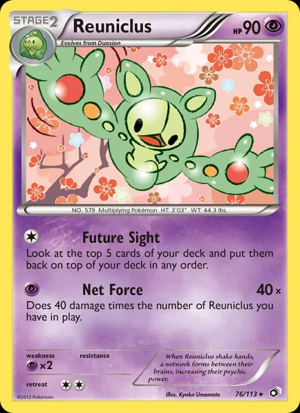 Reuniclus #76 — Legendary Treasures