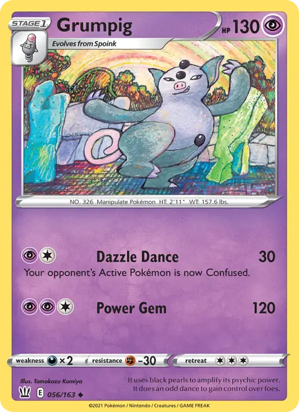 Grumpig #56 — Battle Styles