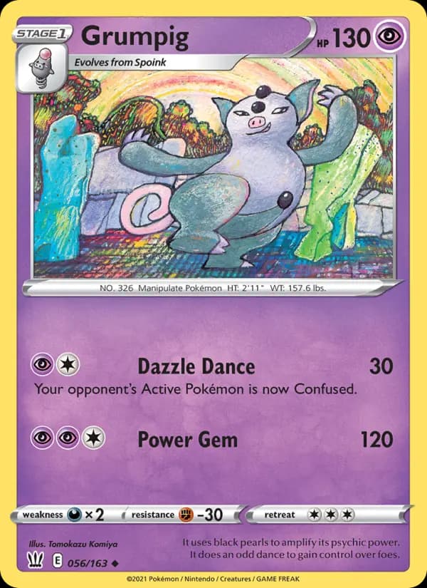 Grumpig #56 — Battle Styles
