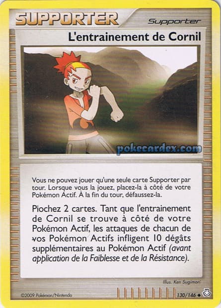 Carte Pokémon L'entrainement de Cornil #130 — Éveil des Légendes
