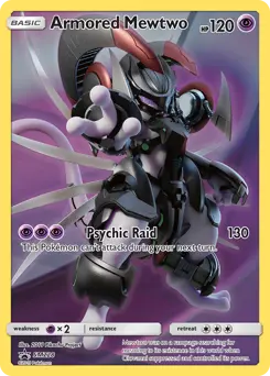 Armored Mewtwo #SM228 — Sun & Moon Promos