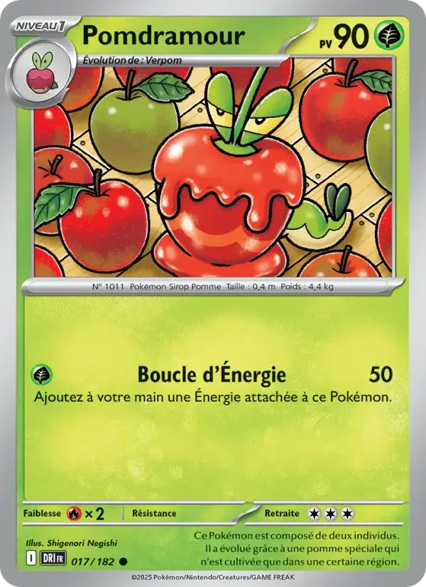 Carte Pokémon Pomdramour #017 — Rivalités Destinées