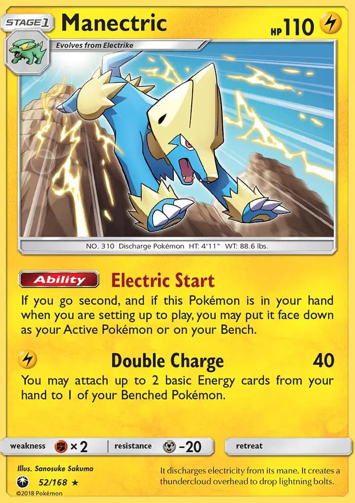 Manectric #52 — Celestial Storm