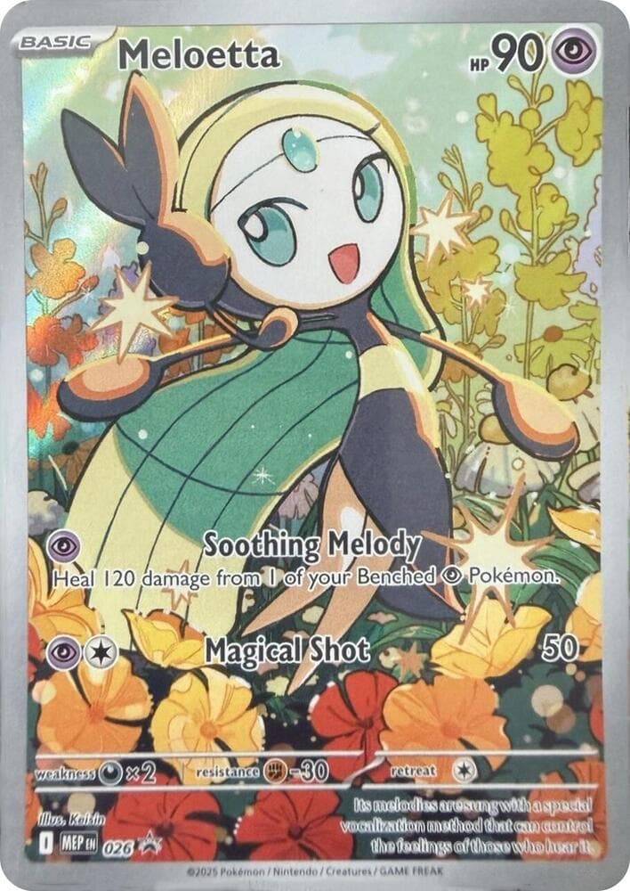 Carte Pokémon Meloetta #026 — Promos Méga-Évolution