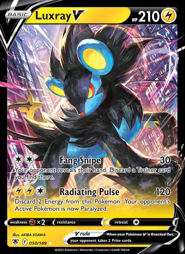 Luxray V #050 — Astral Radiance