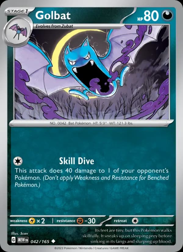 Golbat #042 — 151