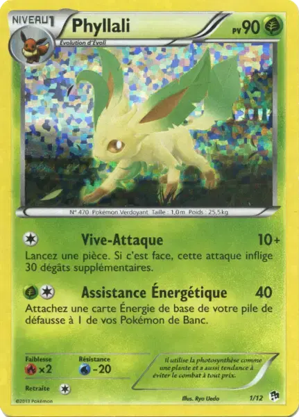Carte Pokémon Phyllali #1 — 2013 Promo McDonald's