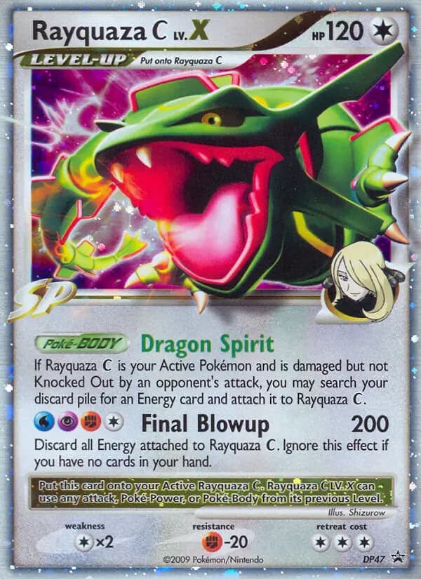 Rayquaza C #DP47 — Diamond & Pearl Promos