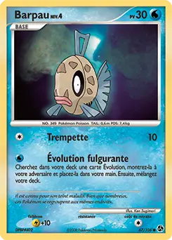 Carte Pokémon Barpau #67 — Duels au Sommet