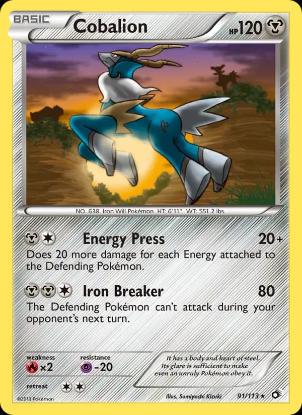 Cobalion #91 — Legendary Treasures