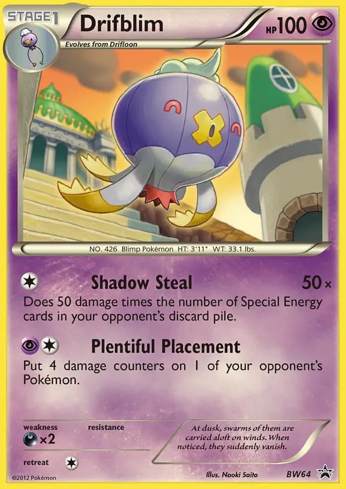 Drifblim #BW64 — Black & White Promos