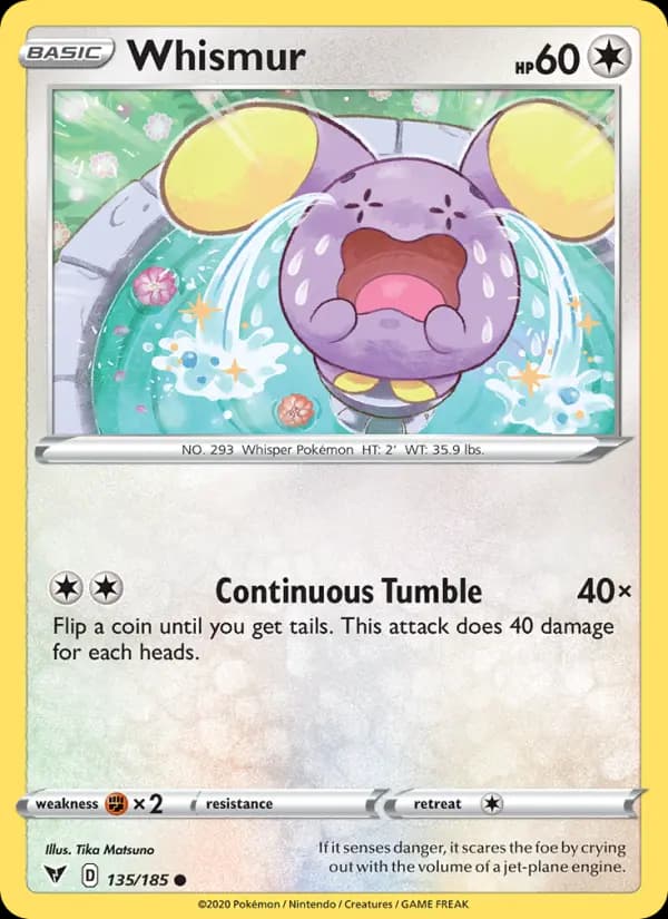 Whismur #135 — Vivid Voltage