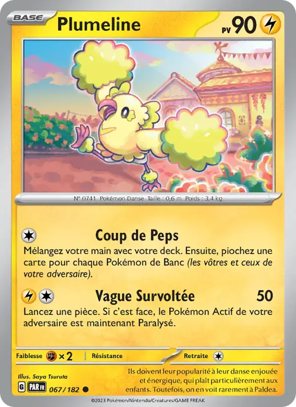 Carte Pokémon Plumeline #067 — Faille Paradoxe