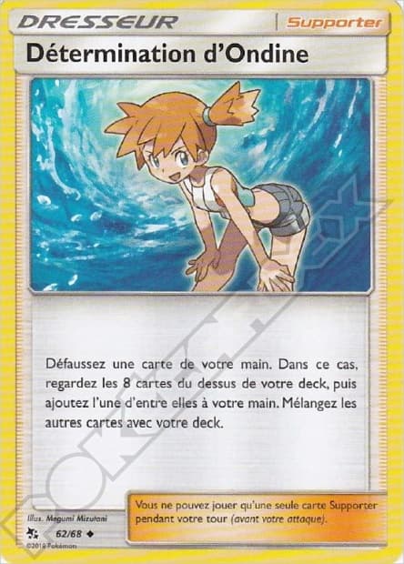 Carte Pokémon Détermination d’Ondine #62 — Destinées Occultes
