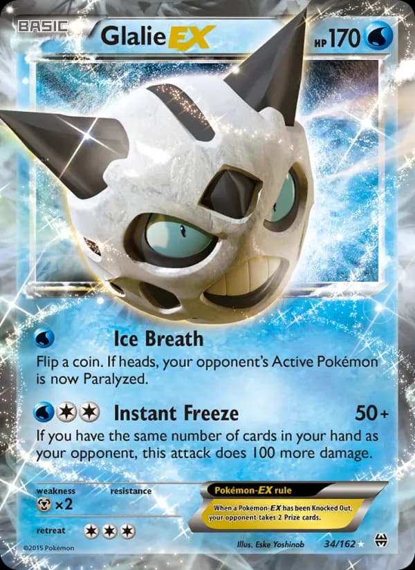 Glalie EX #34 — BREAKthrough
