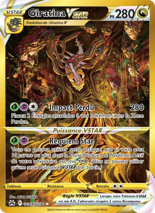 Carte Pokémon Giratina VSTAR #GG69 — Zénith Suprême