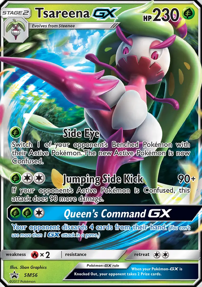 Carte Pokémon Sucreine GX #SM56 — Promos Soleil et Lune