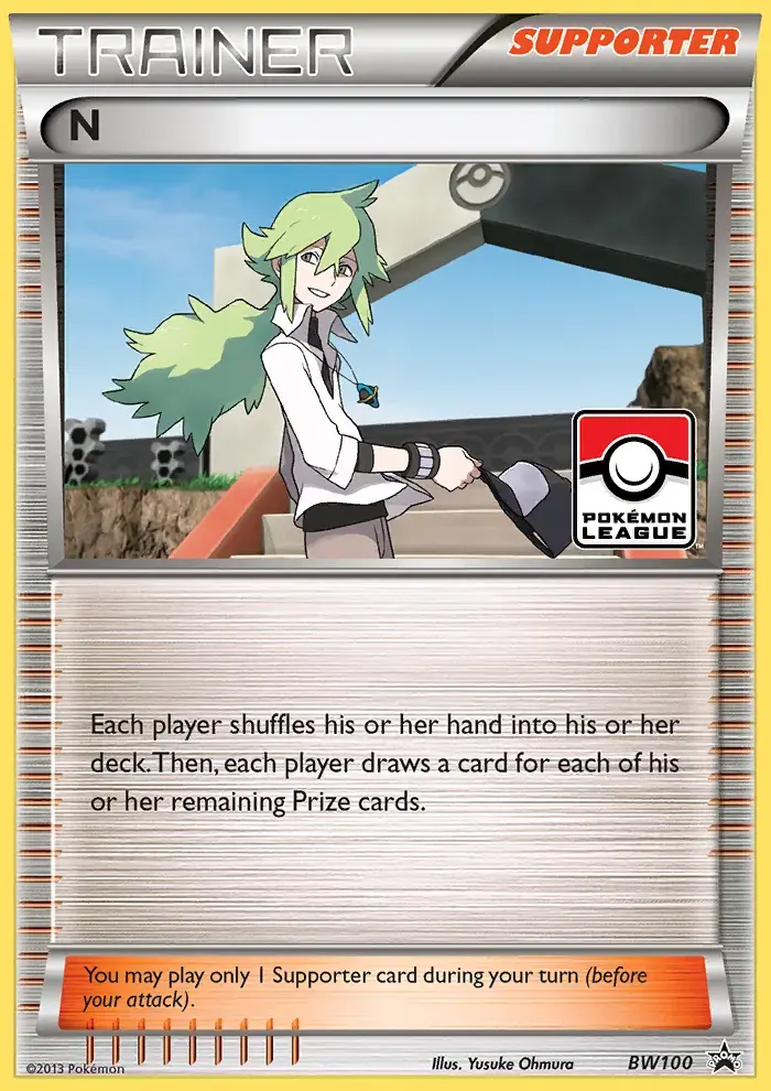 Carte Pokémon N #BW100 — Promos Noir et Blanc