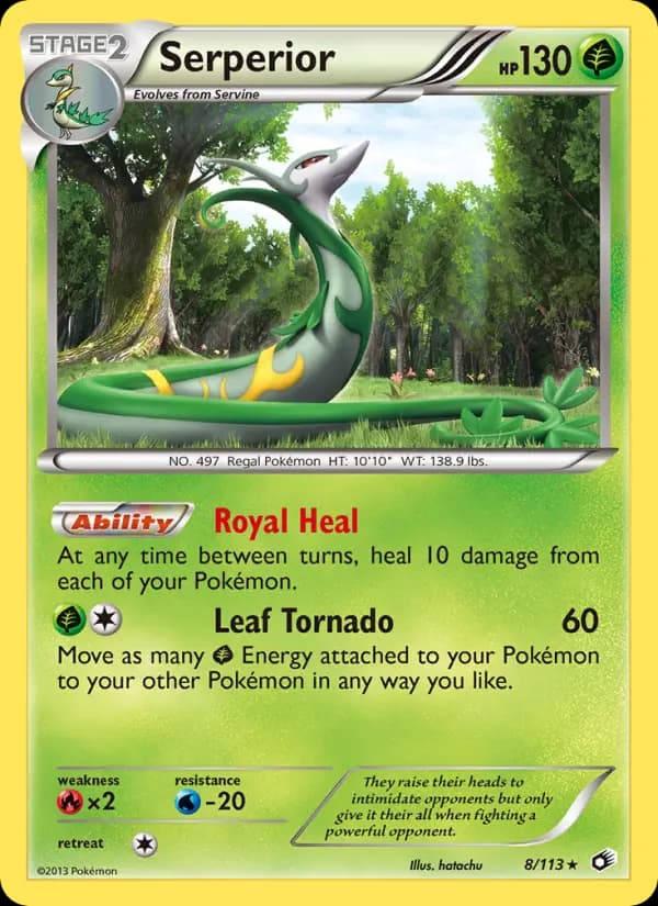 Serperior #8 — Legendary Treasures