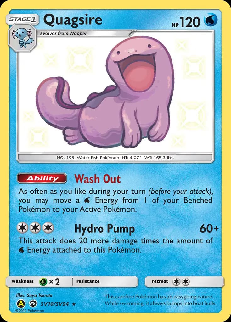 Quagsire #SV10 — Hidden Fates