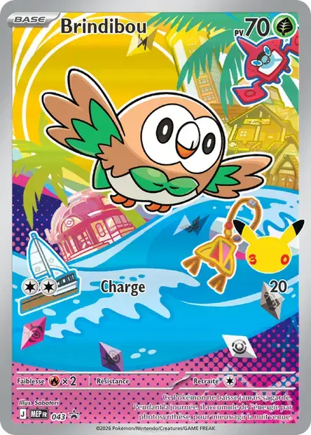 Carte Pokémon Brindibou #043 — Promos Méga-Évolution