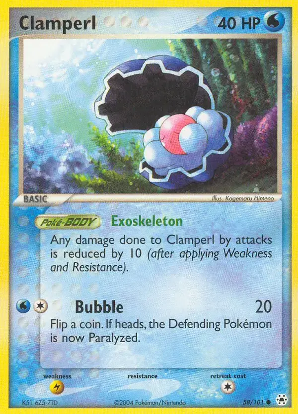 Clamperl #58 — Hidden Legends