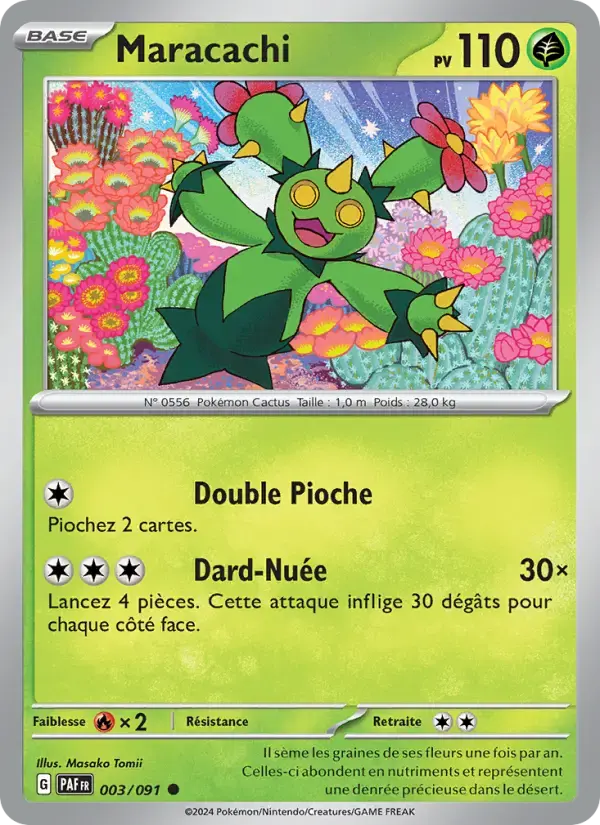 Carte Pokémon Maracachi #003 — Destinées de Paldea