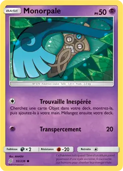 Carte Pokémon Monorpale #92 — Harmonie des Esprits