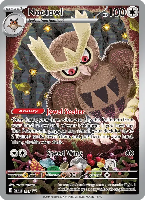 Noctowl #141 — Scarlet & Violet Promos