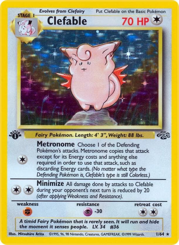 Clefable #1 — Jungle
