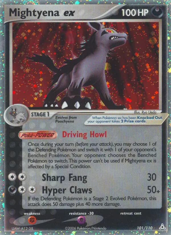 Mightyena ex #101 — Holon Phantoms