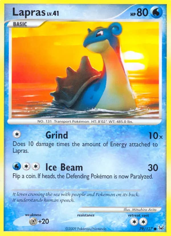 Lapras #79 — Platinum