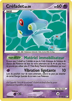 Carte Pokémon Créfadet #4 — Trésors Mystérieux