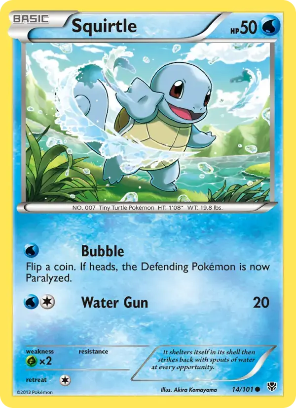 Squirtle #14 — Plasma Blast