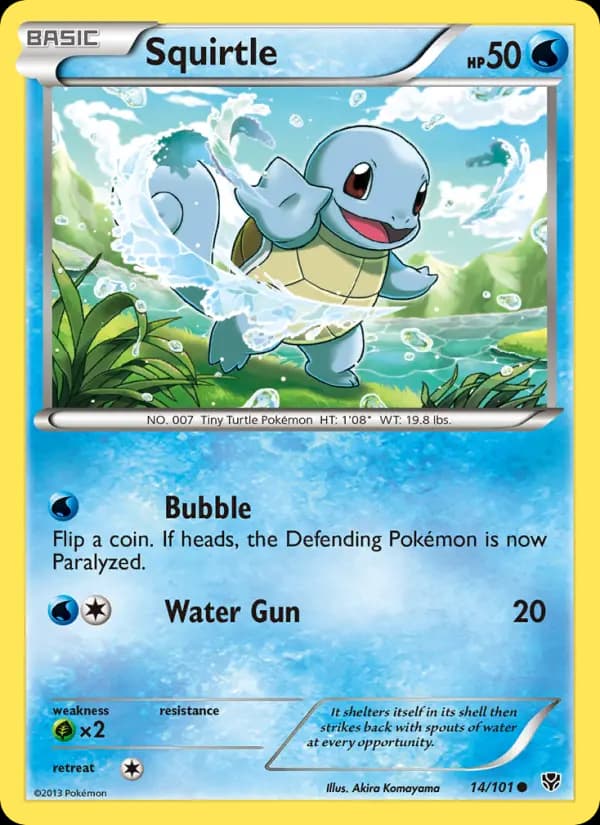 Squirtle #14 — Plasma Blast