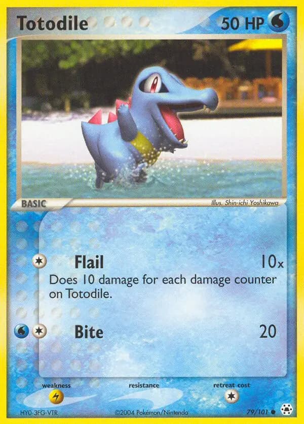 Totodile #79 — Hidden Legends