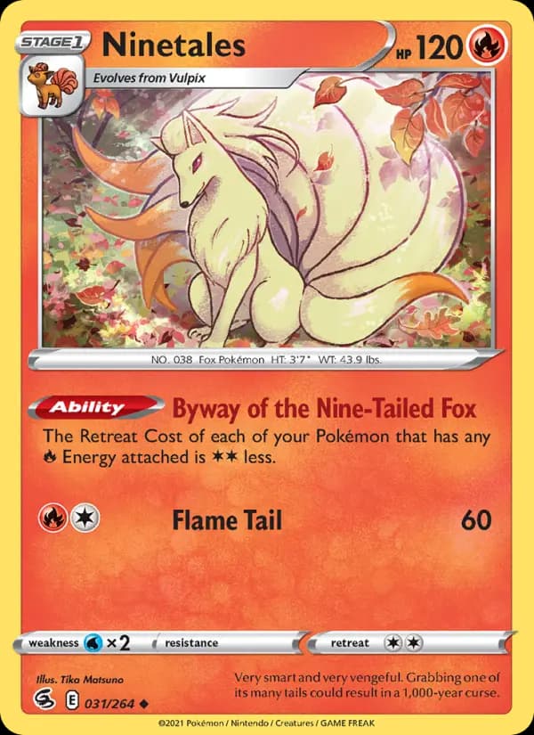 Ninetales #31 — Fusion Strike