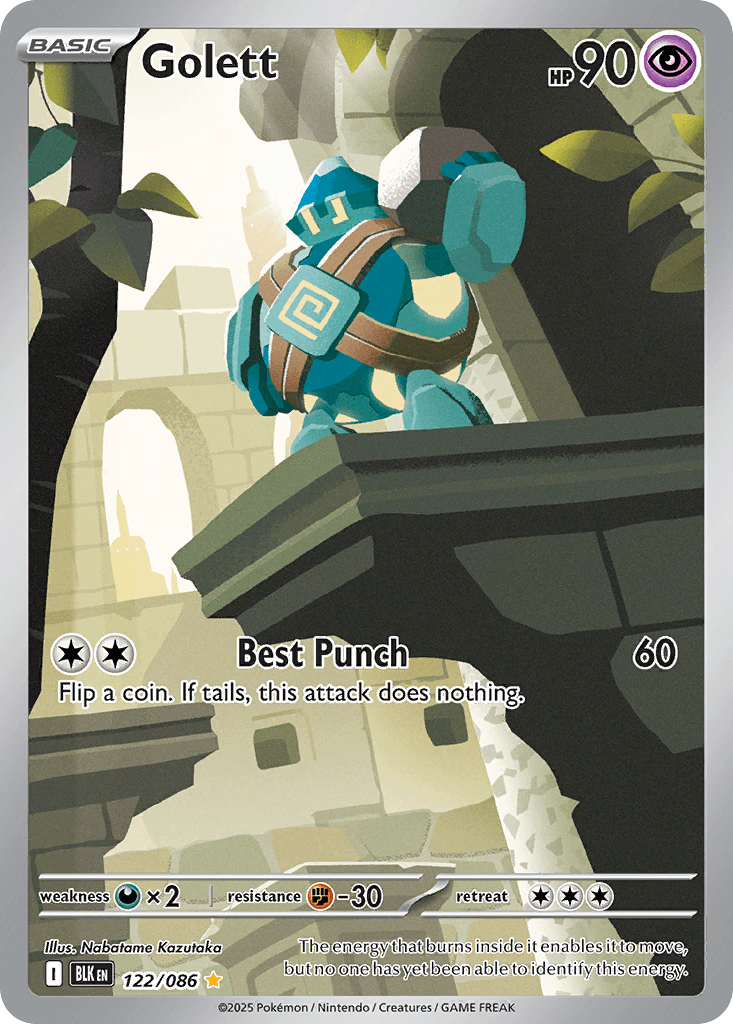 Carte Pokémon Gringolem #122 — Foudre Noire
