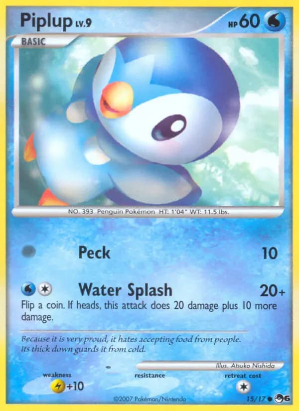 Piplup #15 — POP 6