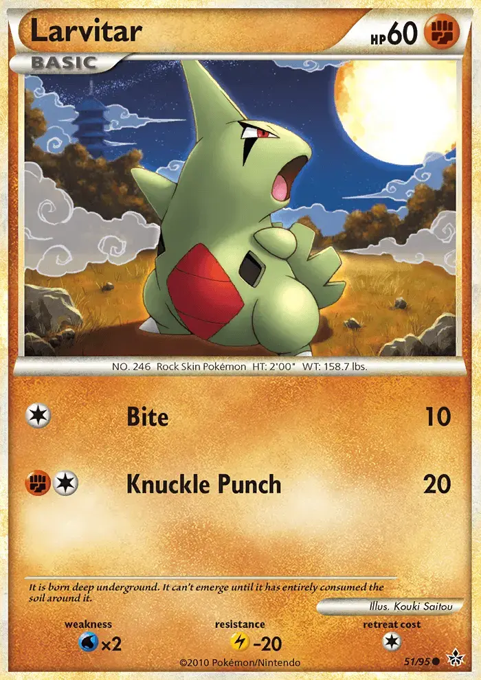Larvitar #51 — Unleashed