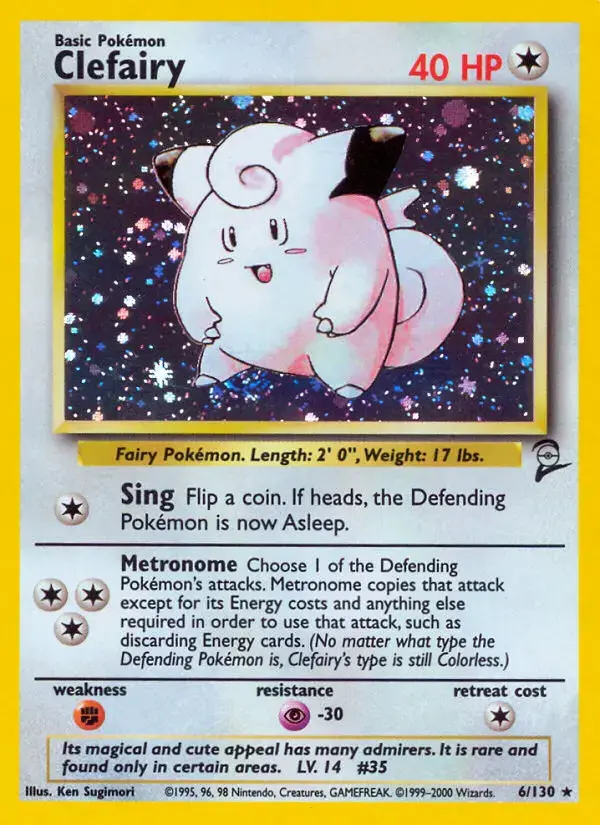 Clefairy #013 — Trading Card Game Classic — Charizard Deck