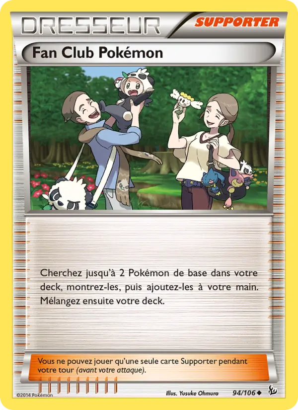 Carte Pokémon Fan Club Pokémon #94 — Étincelles